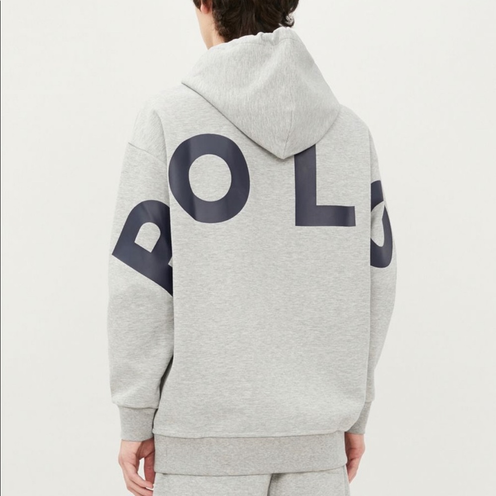 POLO RALPH LAUREN GREY HOODIE